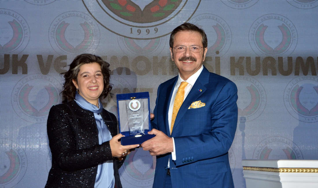 Award for Hisarcıklıoğlu