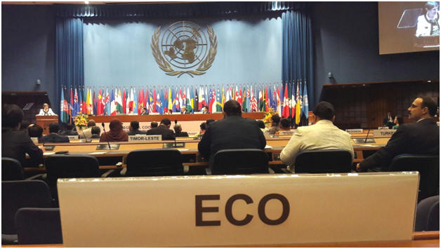 ECO Secretariat attended the Ministerial