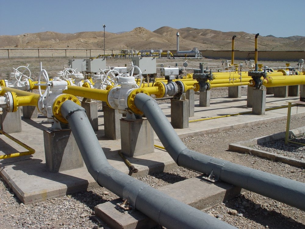 Gas to be supplied