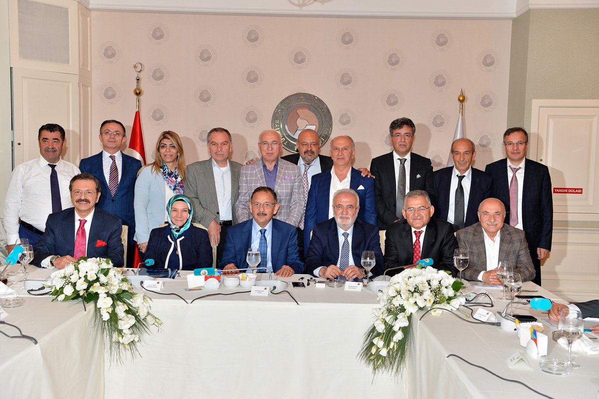 Hisarcıklıoğlu met with Minister