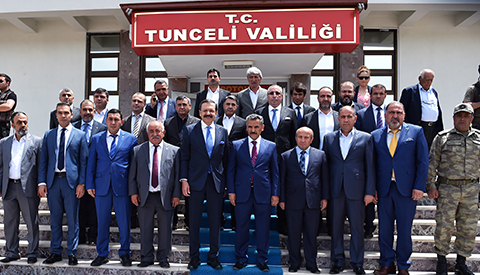 Hisarcıklıoğlu visited Tunceli
