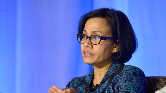 Indonesian Finance Minister Sri Mulyani Indrawati