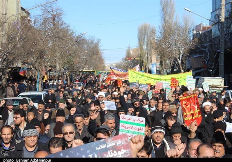 Iranians Stage Nationwide