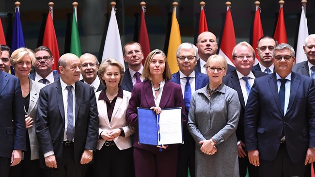 Mogherini EU ministers to