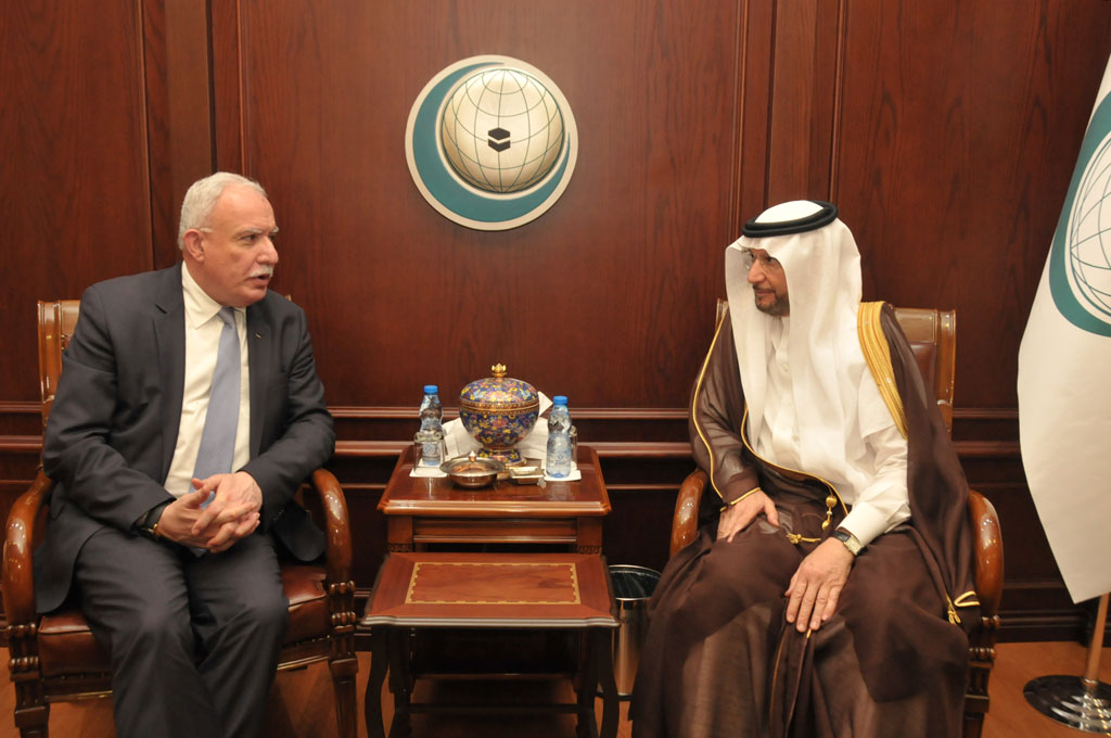 OIC Secretary General Receives Palestinian