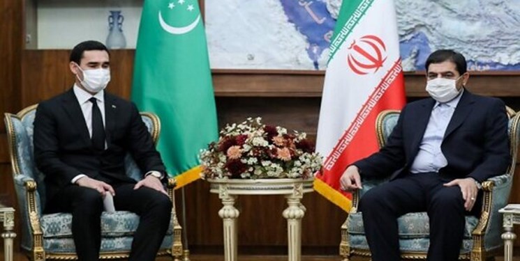 VP Iran Turkmenistan Ties Role Model for Regional Countries