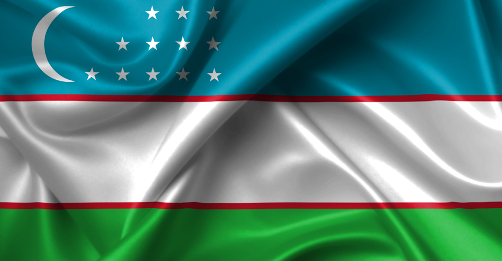 Uzbekistan flag