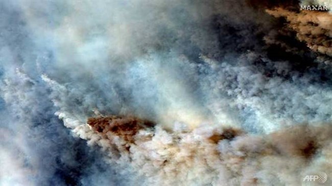 Australias bushfires smoke