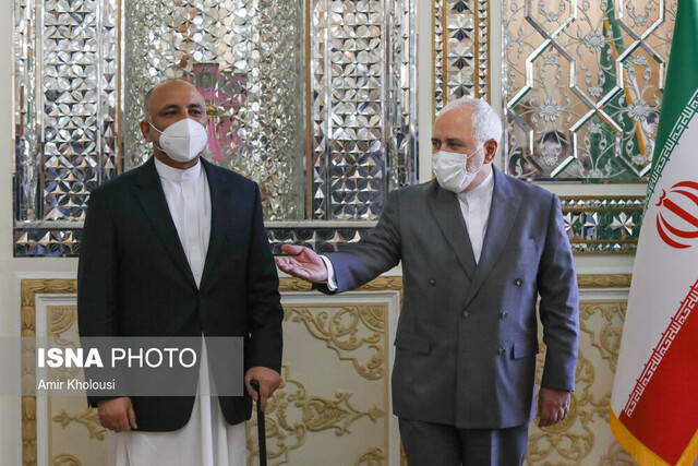 Iran Afghan FMs meet in Tehran