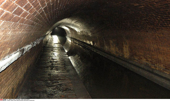 tunnel for transfer of sewage 2