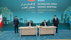 Iran, Kazakhstan private sectors sign nine cooperation documents