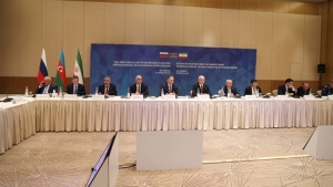 Iran, Azerbaijan, Russia ink declaration on development of strategic corridor